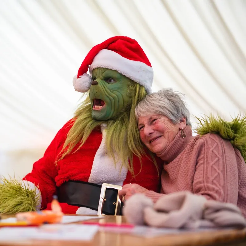 The magic of Tonbridge Christmas Fest after dark